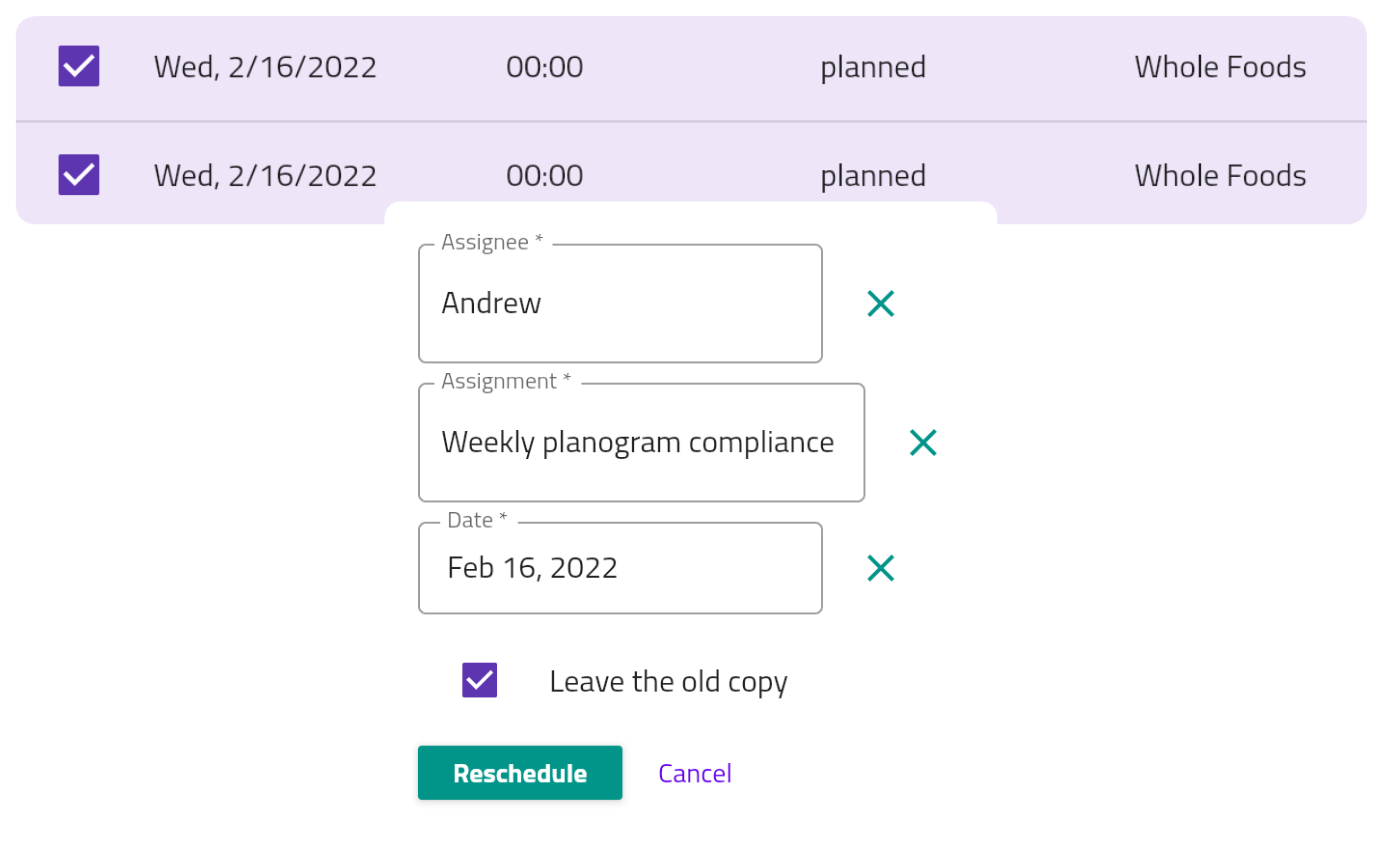 Schedule-visits-reschedule